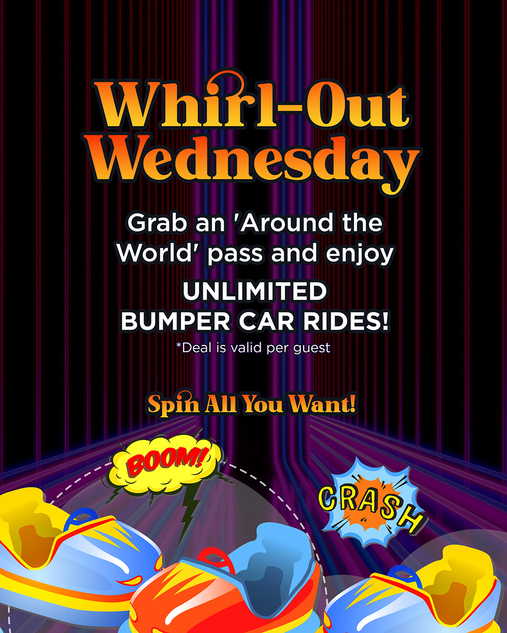 Whirl Out Wednesdays Promotion