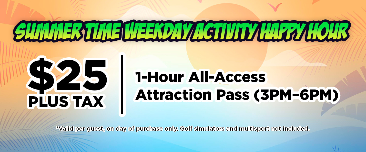 Summer Time Weekday Activity Happy Hour